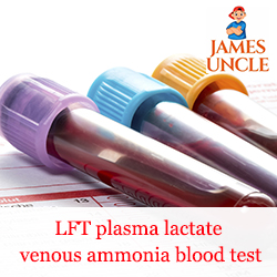 LFT plasma lactate venous ammonia blood test Mr. Prakash Giri in Kakdwip